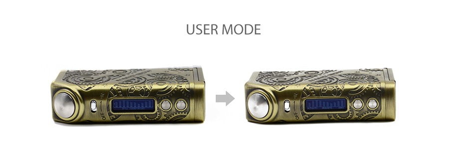 Tesla Nano 120W TC Box MOD USER MODE 0