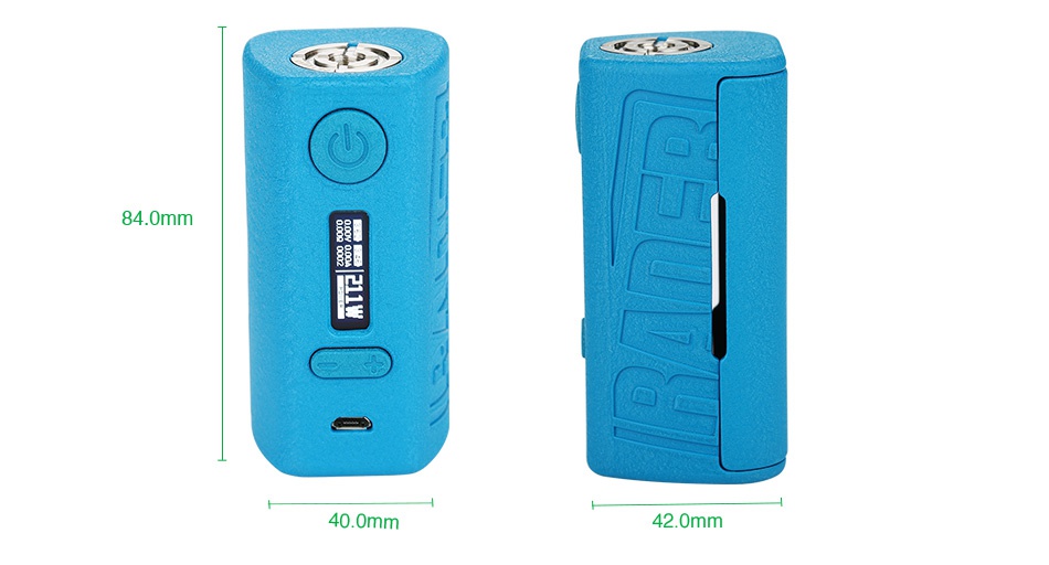 Hugo Vapor Boxer Rader V2 211W Box MOD 84 0mm 40 0mm 420mm