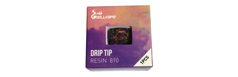 Hellvape Drop Dead RDA Drip Tip ELLVBPE DRIP TIP RESIN 810