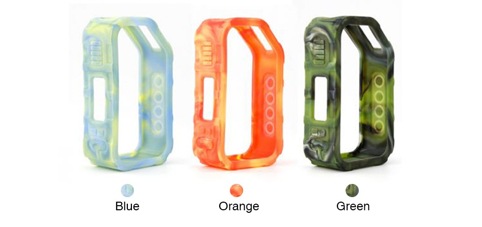 WISMEC Silicone Case for Active MOD Orange Green