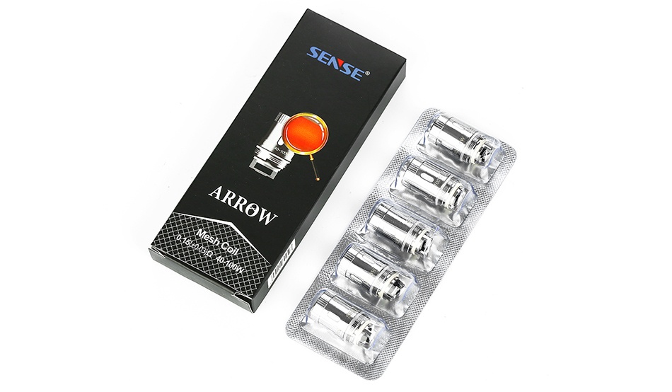 Linkedvape Replacement Mesh Coil for Arrow Tank 5pcs SENSE