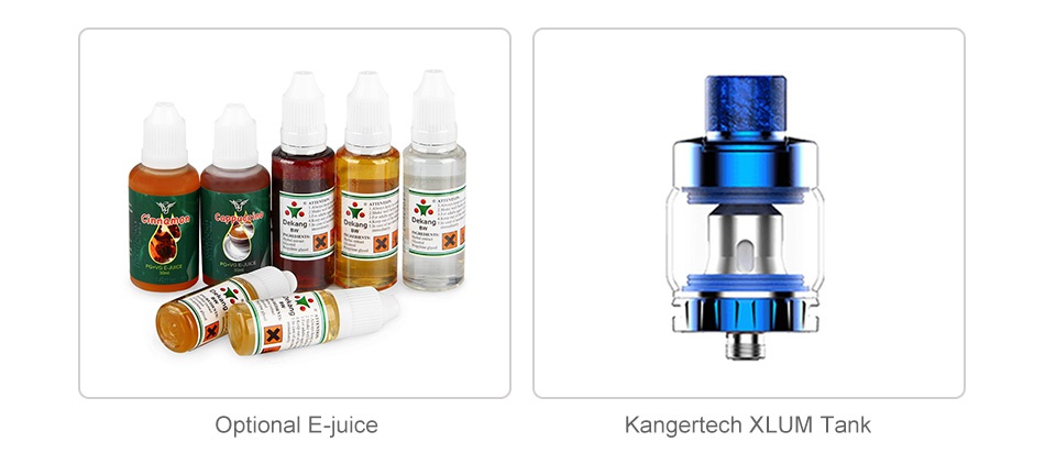Kangertech XLUM Replacement Coil 3pcs   Optional E juice Kangertech XLUM Tank