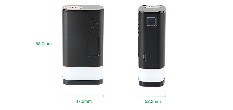 Fuchai GLO 230W TC Box MOD 880mm 473mm 32 3mm