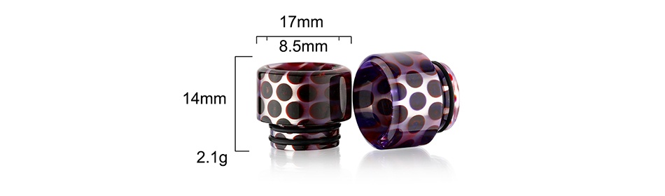 Sailing Resin 810 Drip Tip SL225 17mm 8 5mm 14mm 2 1