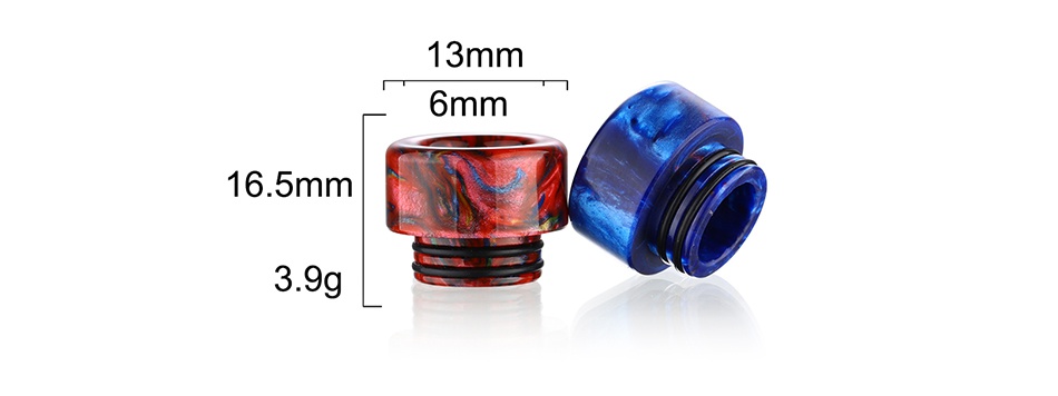 Sailing Epoxy Resin 810 Drip Tip SL227 13mm 6mm 16 5mm 3 9