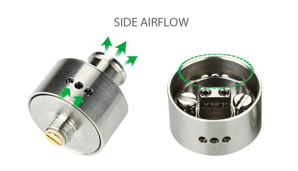 WISMEC Bambino RDA Atomizer SIDE AIRFLOW