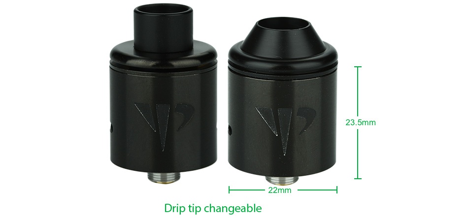 Desire Yuri RDA 23 5m Drip tip changeable