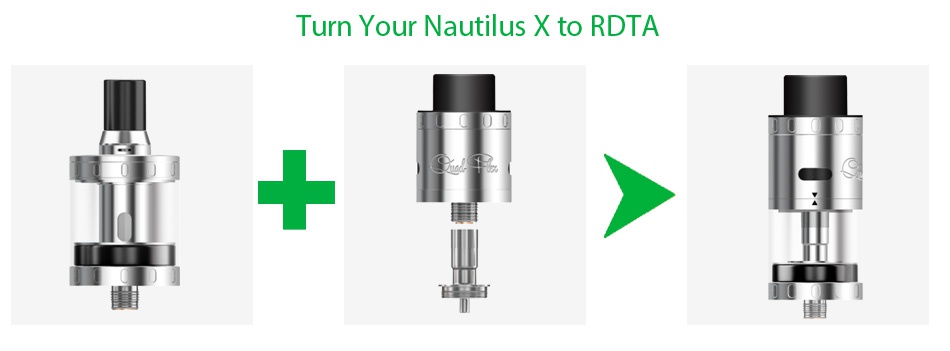 Aspire Quad-Flex Power Pack Turn Your nautilus x to rita