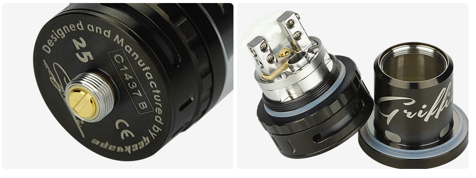 GeekVape Griffin 25 RTA Top Airflow Tank 6ml ned an denMan