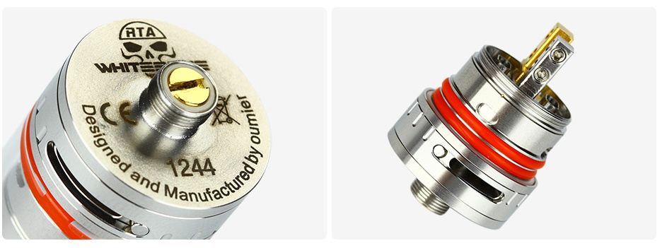 OUMIER White Bone RTA Atomizer 2.5ml 24A M anu