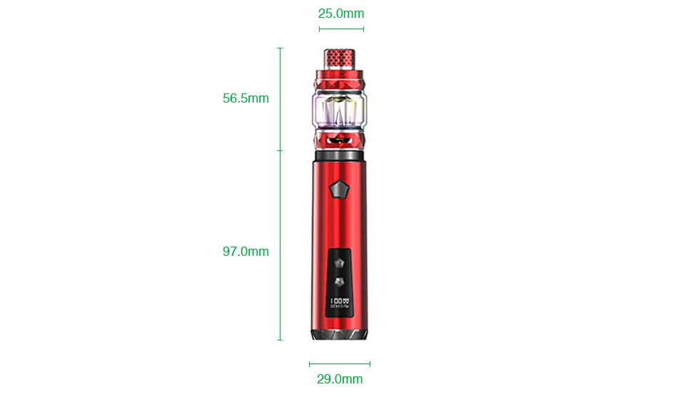 IJOY Saber 100 20700 VW Kit 25 0mm 56 5mm 97 0mm 290mm