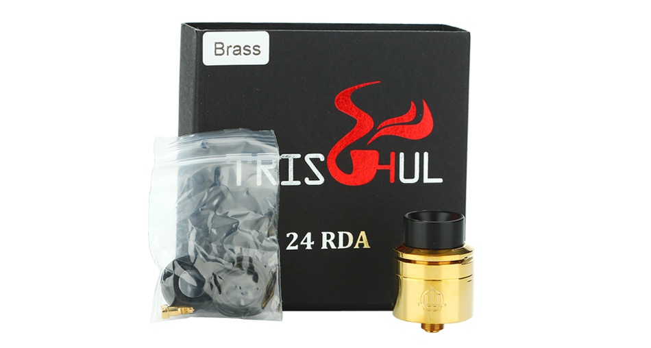 Hellvape Trishul RDA Brass MRISOHUL 24 RDA