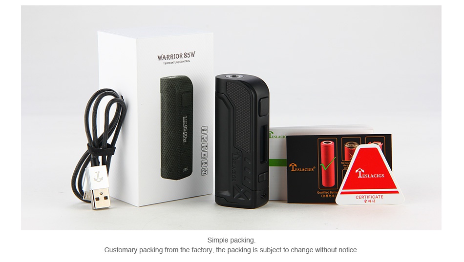 Tesla Warrior 85W TC Box MOD R