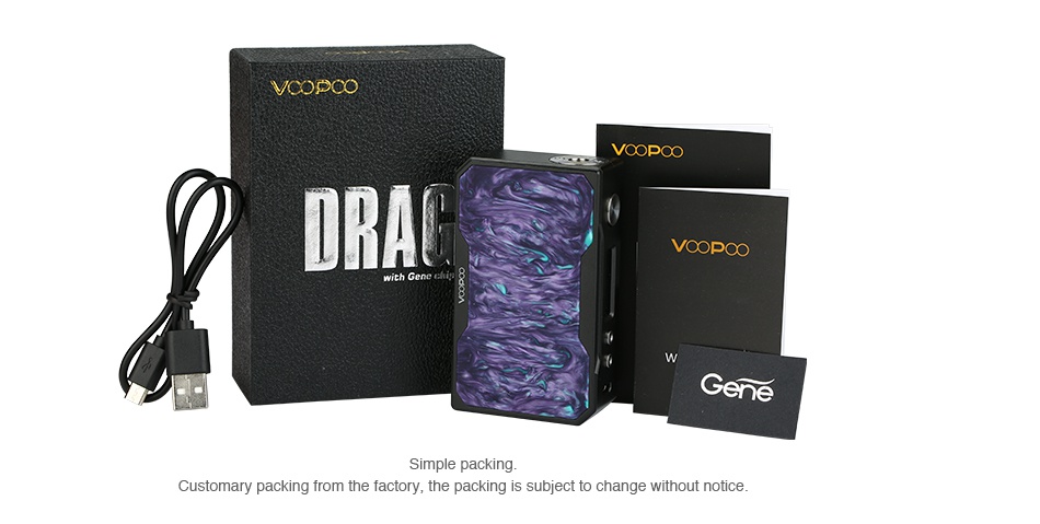 VOOPOO Black Drag Resin 157W TC Box MOD   00    00 urquoise Purple Jade Rainbow Azure ade