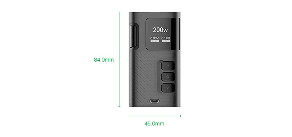 Kangertech Ripple 200W TC Box MOD 200w 200 0 200w oo0180 oo018 0000189 000 0180 Space Gray Champagne Gold Black Blue