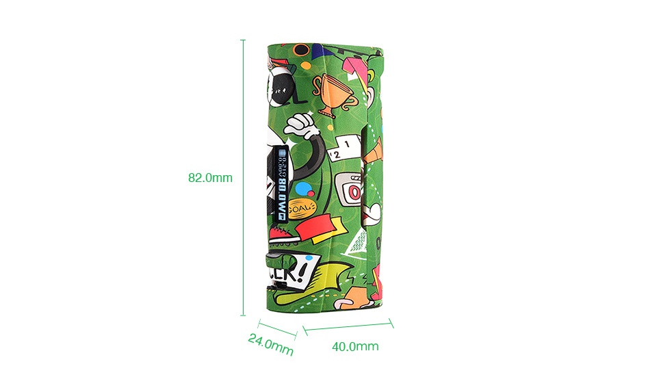 Vapor Storm Puma Baby 80W TC Box MOD N 82 0mm 24 0mm 40 0mm