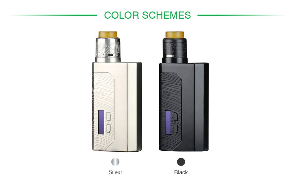 WISMEC Luxotic MF Box VV Kit with Guillotine V2(with Screen) COLOR SCHEMES Black