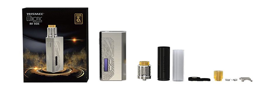 WISMEC Luxotic MF Box VV Kit with Guillotine V2(with Screen) LUXOTIC