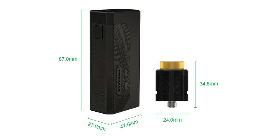 WISMEC Luxotic MF Box MECH Kit with Guillotine V2 (W/O Screen) LUXOTIC Ms BOX