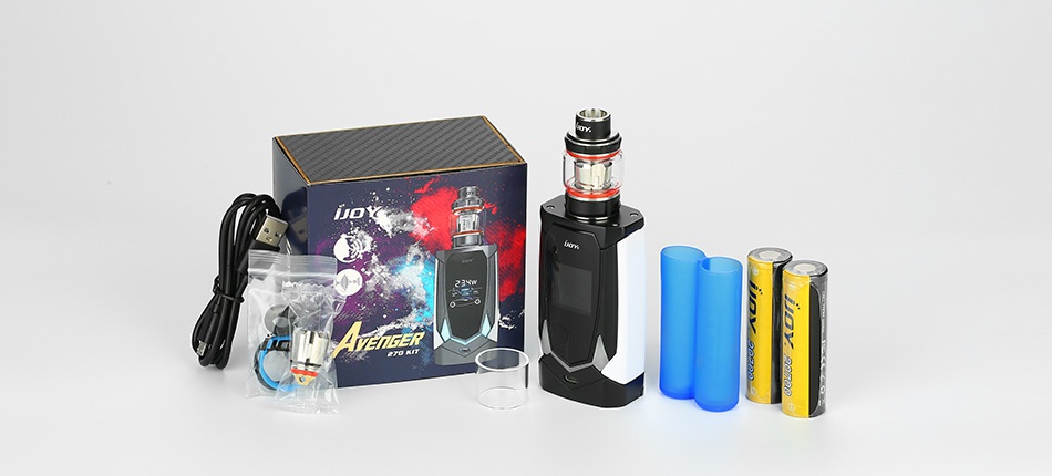 IJOY Avenger 270 234W Voice Control TC Kit 6000mAh 234W 234W N8 Matte Black Matte Champagne Gold Mirror blue doy 234W 234W Mirror greel mirror Purple Mirror rainbow Mirror silver