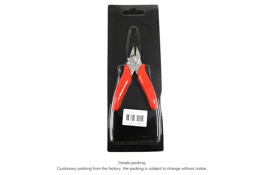 Coil Mini CVS Cutter Pliers for E-cig DIY Simple packing Customary packing from the factory  the packing is subject to change without notice
