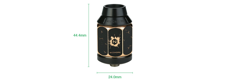 Nicomore M1 RDA/RDTA 2ml 444 24 0mm