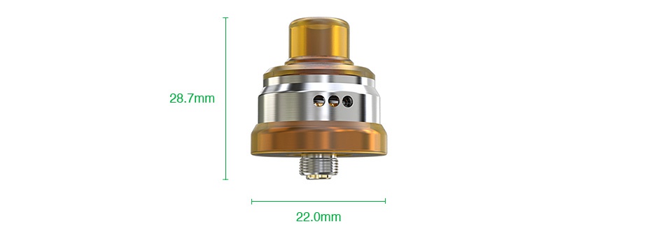 WISMEC Tobhino BF RDA 28 7mm 22 0mm