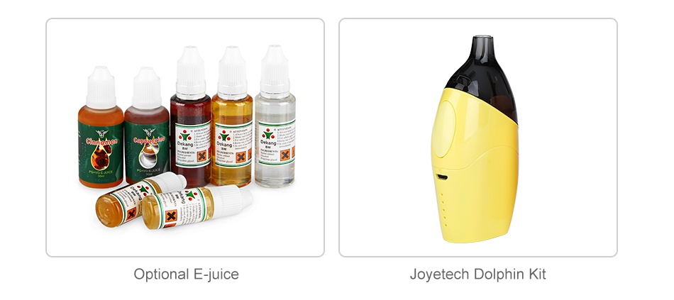 Joyetech Atopack Dolphin Unit 2ml/6ml Optional E juice Joyetech Dolphin Kit
