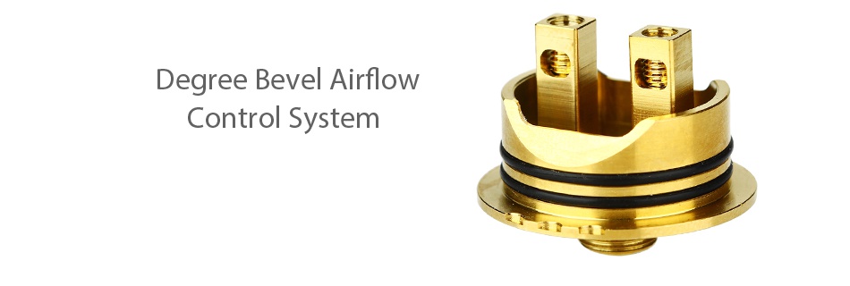 Advken Ziggs 24mm RDA V2 Degree Bevel Airflow Control System 122