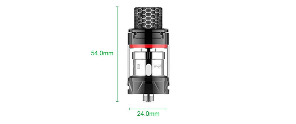 Innokin Proton Plex Subohm Tank 2ml/4ml 54 0mm IE 24 0mm