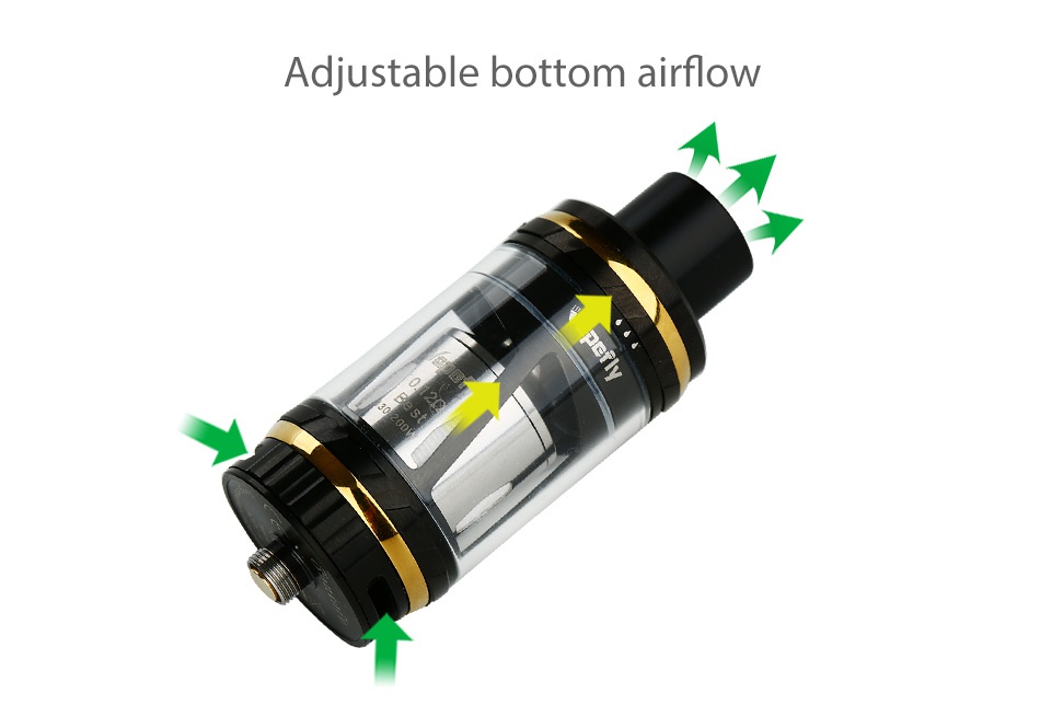 Vapefly Fantasy Subohm Tank 6ml Adjustable bottom airflow