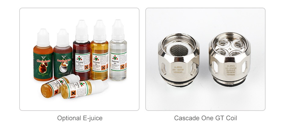 Vaporesso Polar 220W TC Kit with Cascade Baby SE Optional E juice Cascade one gt coil