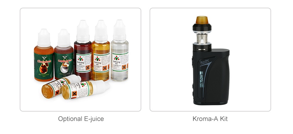 Innokin Crios Sub Ohm Tank 4ml Optional E juice Kroma A Kit