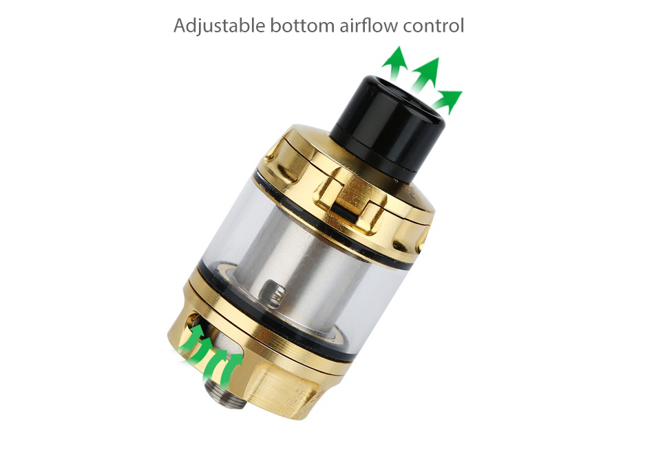 WISMEC Elabo SW Atomizer 2ml Adjustable bottom airflow control