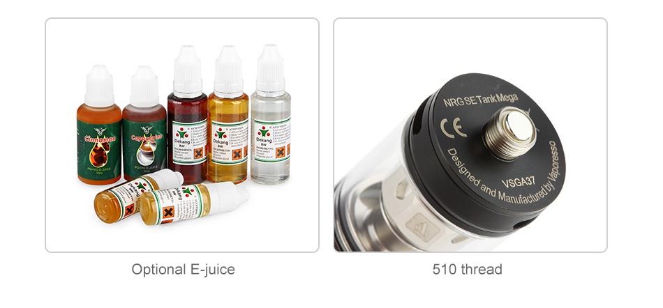 Vaporesso NRG SE Tank 2ml/3.5ml Optional E juice 510 thread