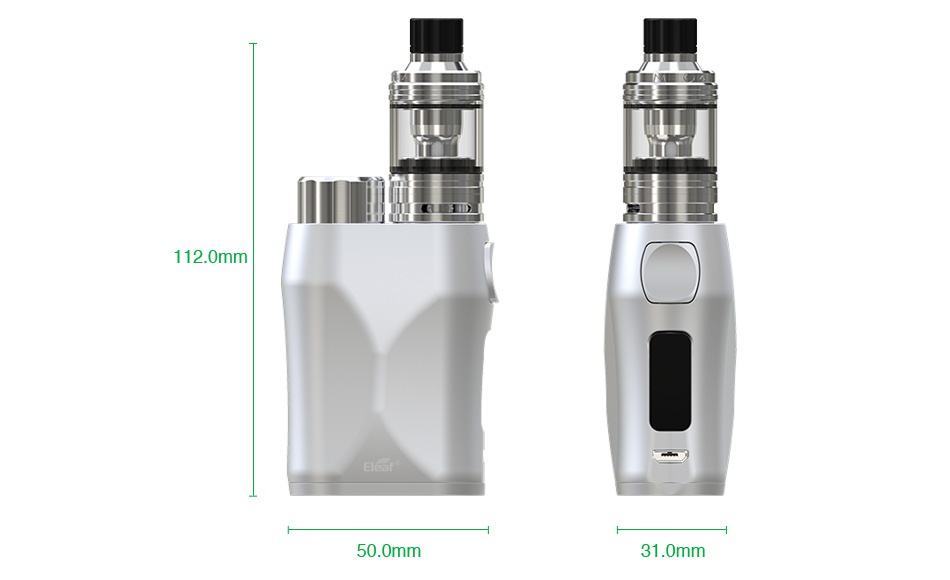 Eleaf iStick Pico X 75W TC Kit with Melo 4 Atomizer 112 0mm 50 0mm 31 0mm