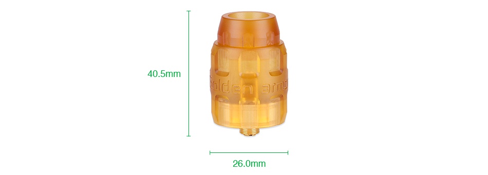 Serisvape Golden Armor RDA 40 5mm 26 0mm