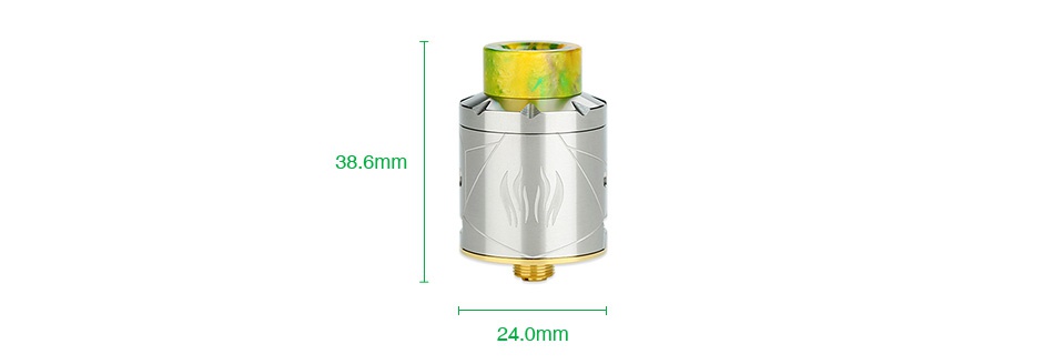 Avidvape Ghost Inhale RDA 6mm 4  omm