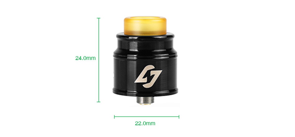 Hotcig Hades BF RDA 24 0mm 22 0mm