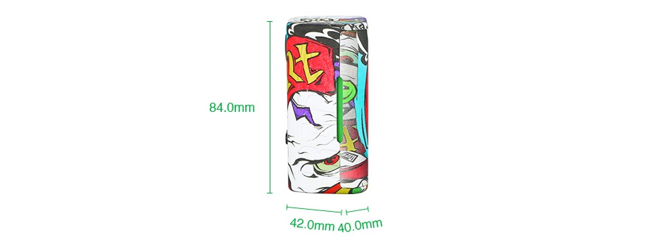 Hugo Vapor Rader Mage 218W TC Box MOD 84 0mm 42 0mm400mm