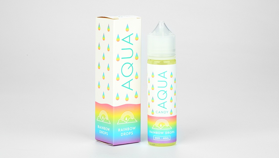 Aqua Premium PG+VG E-liquid E-juice 60ml RAINBOW OPS