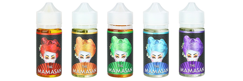 The Mamasan Premium PG+VG E-liquid E-juice 100ml MAMASAN MAMASAN MAMASAN MAMASAN MAMASAN