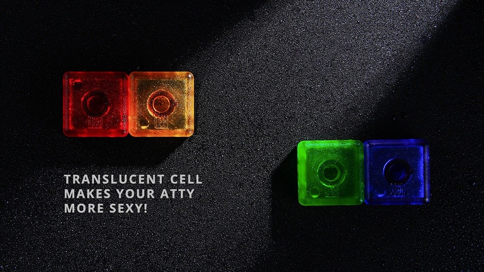 KIZOKU Cell Atty Stand 10pcs TRANSLUCENT CELE MAKES YOUR ATTY MORE SEXY