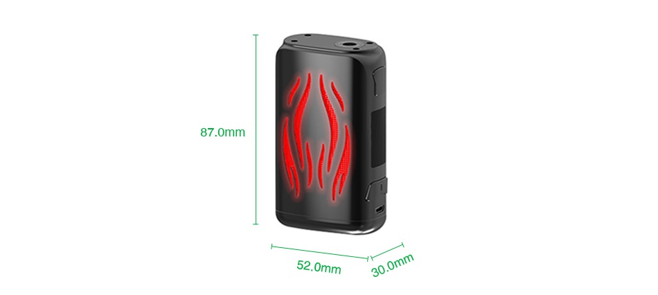 Avidvape Ghost Inhale 200W TC Box MOD Black Red Blue