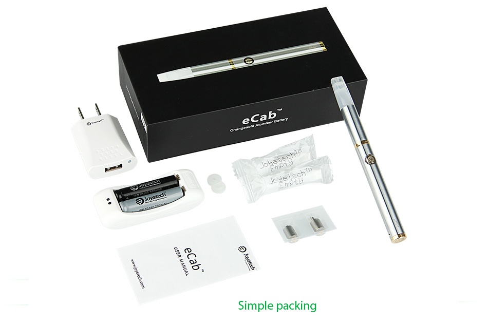 Joyetech eCab Starter Kit 720mAh e b Simple packing