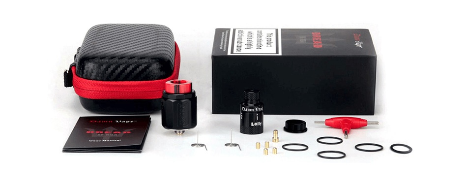 Damn Vape Dread BF RDA PACKING LIST