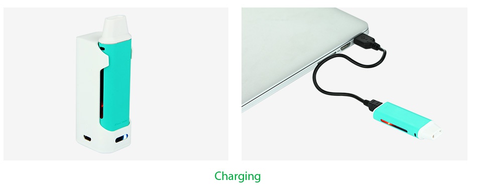 Eleaf iCare Mini PCC Starter Kit 2300mAh Charging