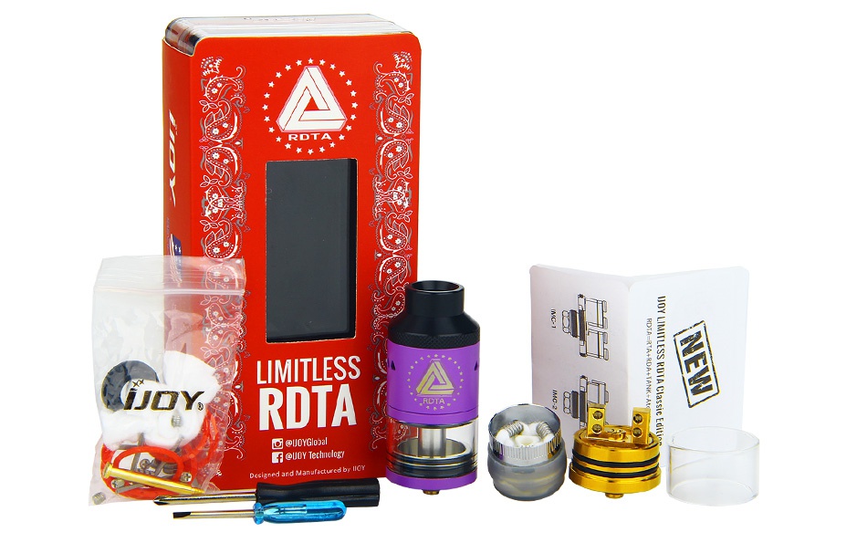 IJOY Limitless RDTA Classic Edition 6.9ml UBY RDTA