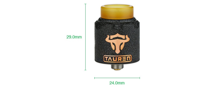 THC Tauren RDA 29 0mm CAURED 24 0mm