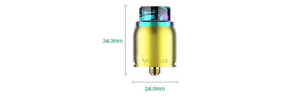 VOOPOO Pericles RDA 34 3mm VO   24 0mm